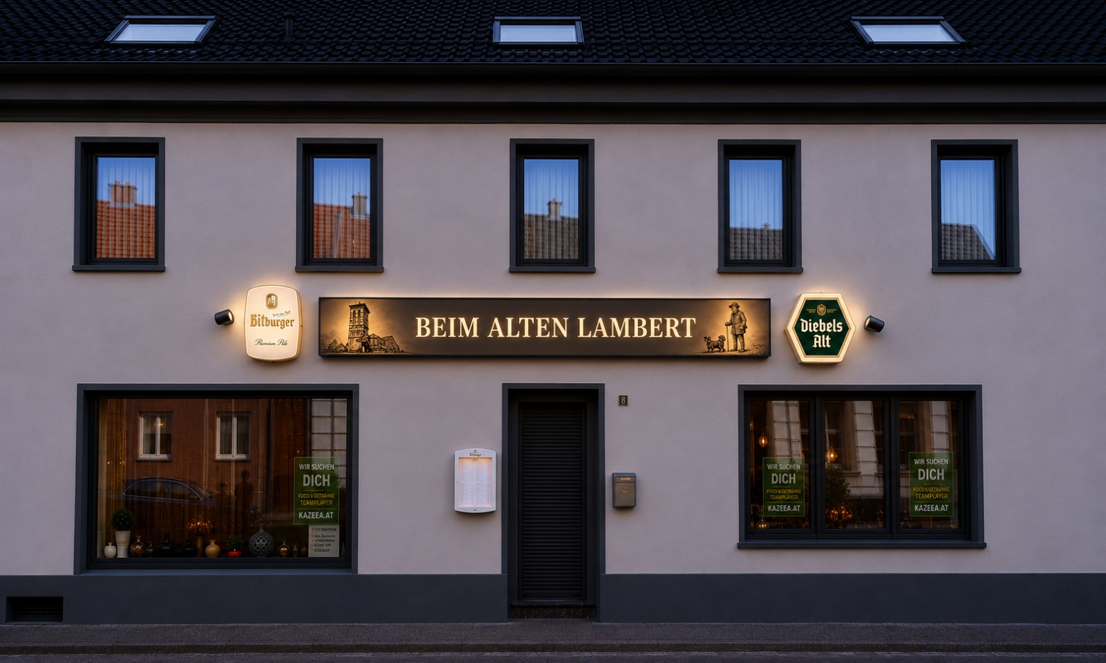 Plakat zu Musikabend